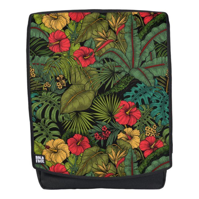 Tropical garden backpack (Front)