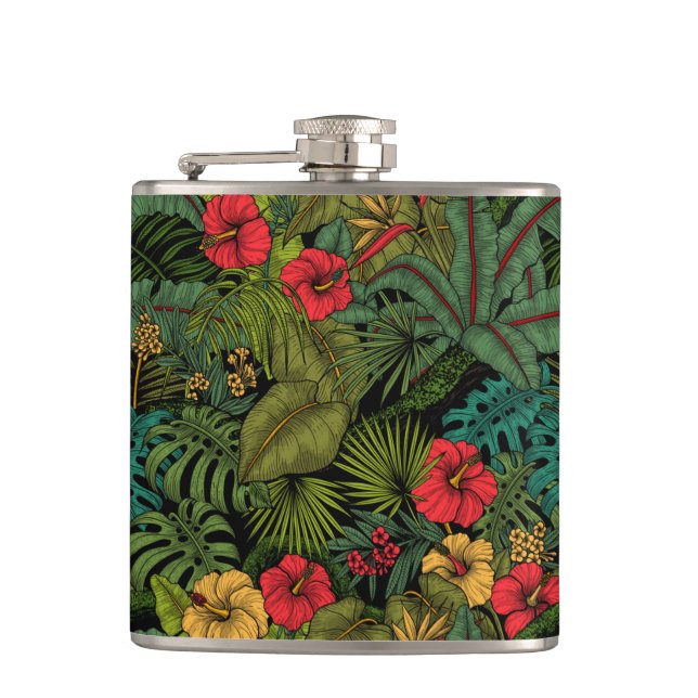 Tropical garden flask (Front)
