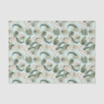 Tropical Garden Floral Orchid &amp; Palm Pattern Tissue Paper