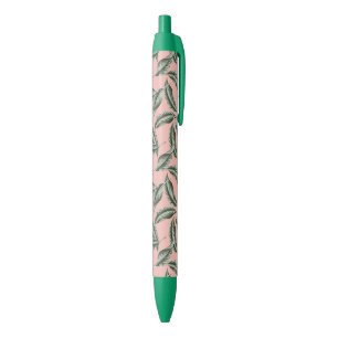 Tropical Garden Leaves Pattern Pen