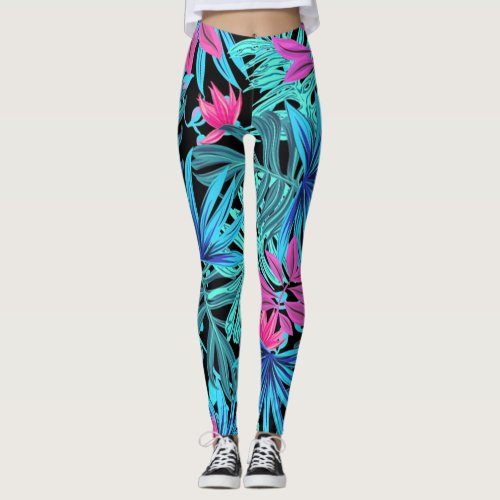 Tropical Garden Leggings