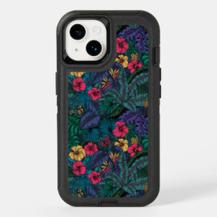 Tropical garden OtterBox iPhone 14 case