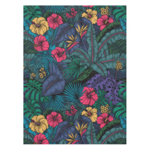 Tropical garden tablecloth