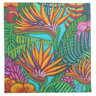 Tropical Gems Cloth Napkins
