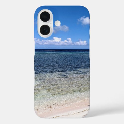 Tropical Getaway Image Beach Living iPhone 16 Case