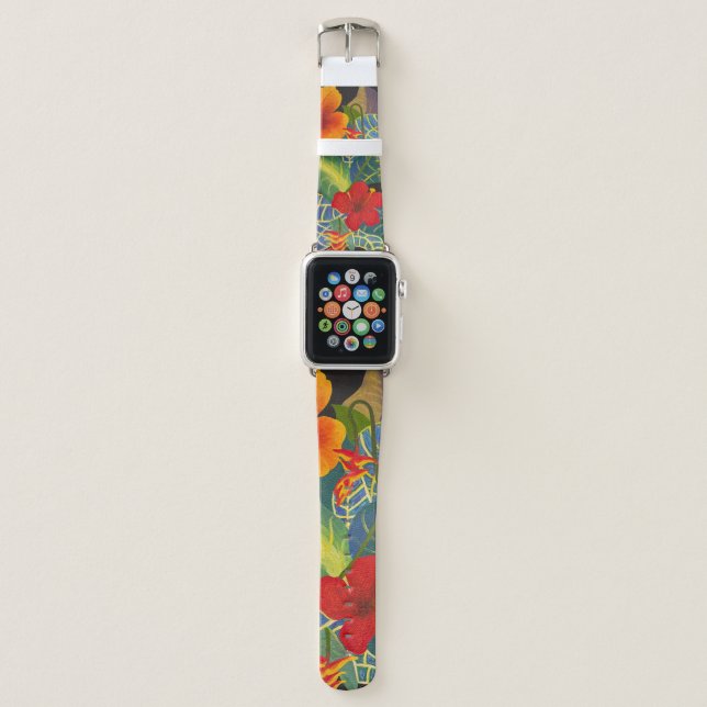Tropical Ginger Flower Apple Band @3dudes1life (Front)