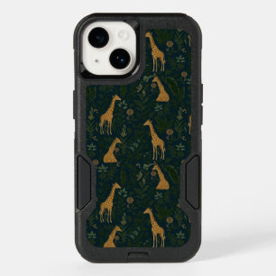 Tropical Giraffe Hangout OtterBox iPhone 14 Case