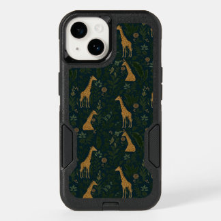 Tropical Giraffe Hangout OtterBox iPhone 14 Case