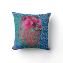 Tropical Girl Pillow