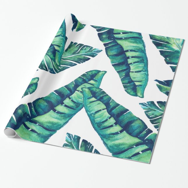 Tropical Glam Wrapping paper 30x6 (Unrolled)