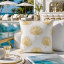 Tropical Gold Palm Leaves