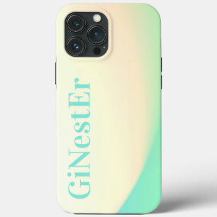 Tropical Gradient Ombre Green Yellow Business iPhone 13 Pro Max Case