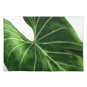 Tropical Green Leaf Placemat