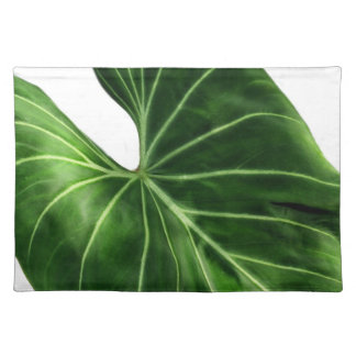 Tropical Green Leaf Placemat