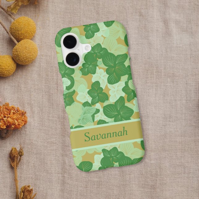 Tropical Green Leaves Case-Mate iPhone Case (Creator Uploaded)