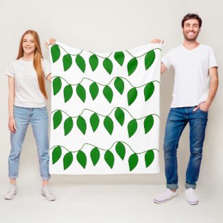 Tropical Green Leaves Pattern