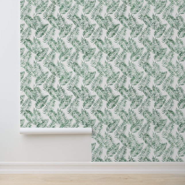 Tropical Green Leaves Wallpaper (Application)