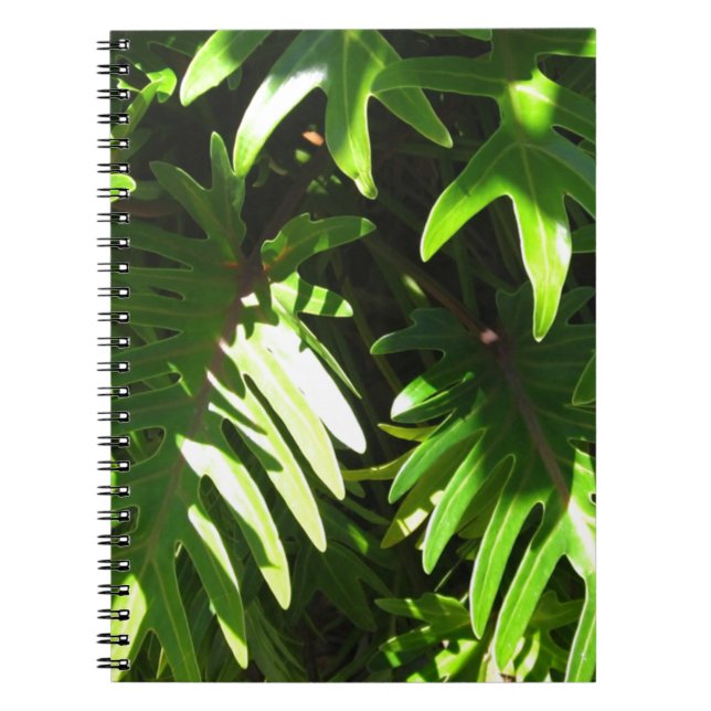 Tropical green notebook (Front)