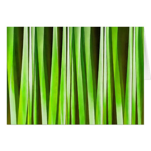 Tropical Green Riverweed Cards (Front Horizontal)