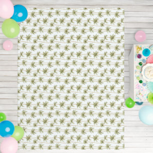 Tropical Green White Palm Trees   Rug