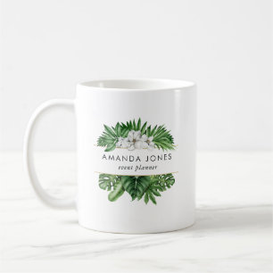Tropical Greenery Foliage Coffee Mug