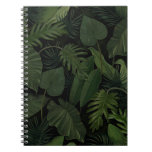 Tropical Greenery: Hand-Drawn Botanical Vintage Notebook