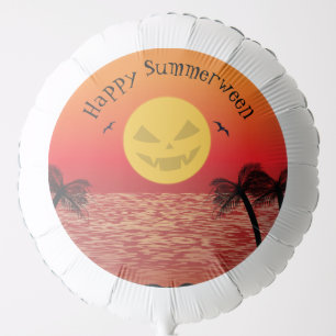 Tropical Halloween Balloon