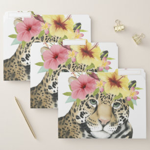 Tropical Halo   Sweet Cheetah File Folder