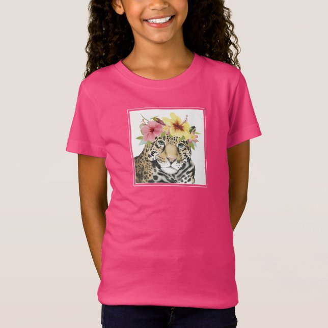 Tropical Halo | Sweet Cheetah T-Shirt (Front)