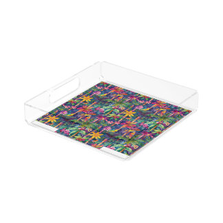 Tropical Harmony Acrylic Tray
