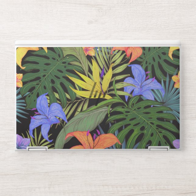 Tropical Hawaii Aloha Flower Graphic HP Laptop Skin (Front)