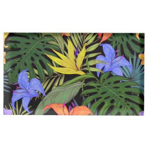 Tropical Hawaii Aloha Flower Graphic Place Card Holder