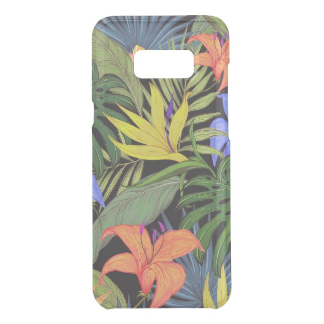 Tropical Hawaii Aloha Flower Graphic Uncommon Samsung Galaxy Case (Back)