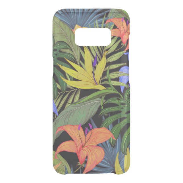 Tropical Hawaii Aloha Flower Graphic Uncommon Samsung Galaxy Case (Back)