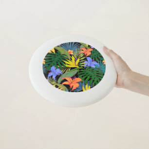 Tropical Hawaii Aloha Flower Graphic Wham-O Frisbee