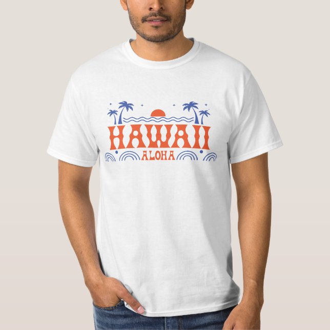 Tropical Hawaii Aloha T-Shirt (Front)
