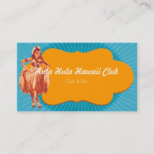 Tropical Hawaii Business Card