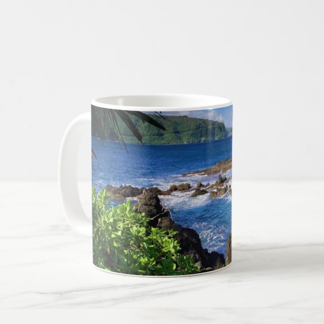 Tropical Hawaii Coffee Mug (Front Left)