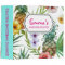 Tropical hawaii theme watercolor pineapple pattern