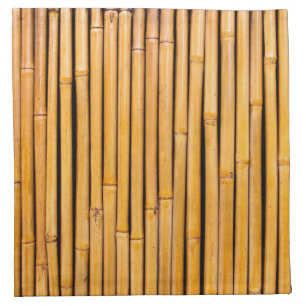 Tropical Hawaiian Bamboo Background Template Cloth Napkin