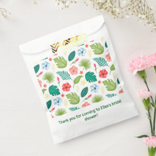 Tropical Hawaiian Favor Bag