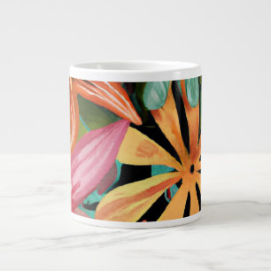 tropical/Hawaiian/floral/flower Giant Coffee Mug