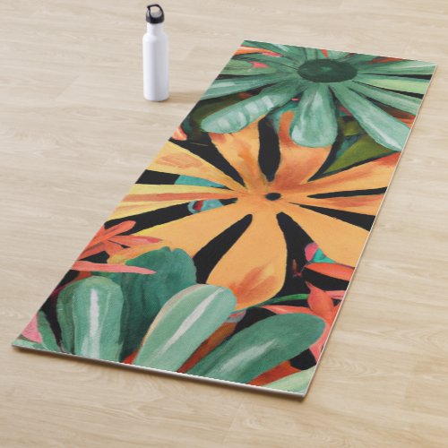 tropicalHawaiianfloralflower Yoga Mat