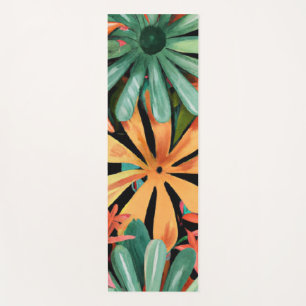 tropical/Hawaiian/floral/flower Yoga Mat