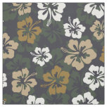 Tropical Hawaiian Hibiscus floral pattern Fabric