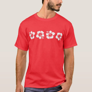 Tropical Hawaiian Hibiscus T-Shirt