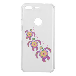 Tropical Hawaiian Honu Turtles Uncommon Google Pixel Case