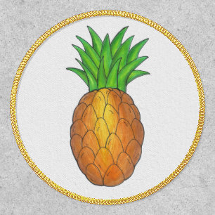 Tropical Hawaiian Island Pineapple Fruit Hawaii Patch