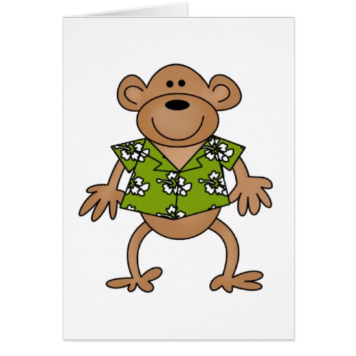 Tropical Hawaiian Monkey