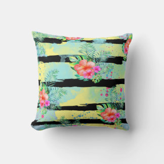 Tropical Hawaiian Pillow